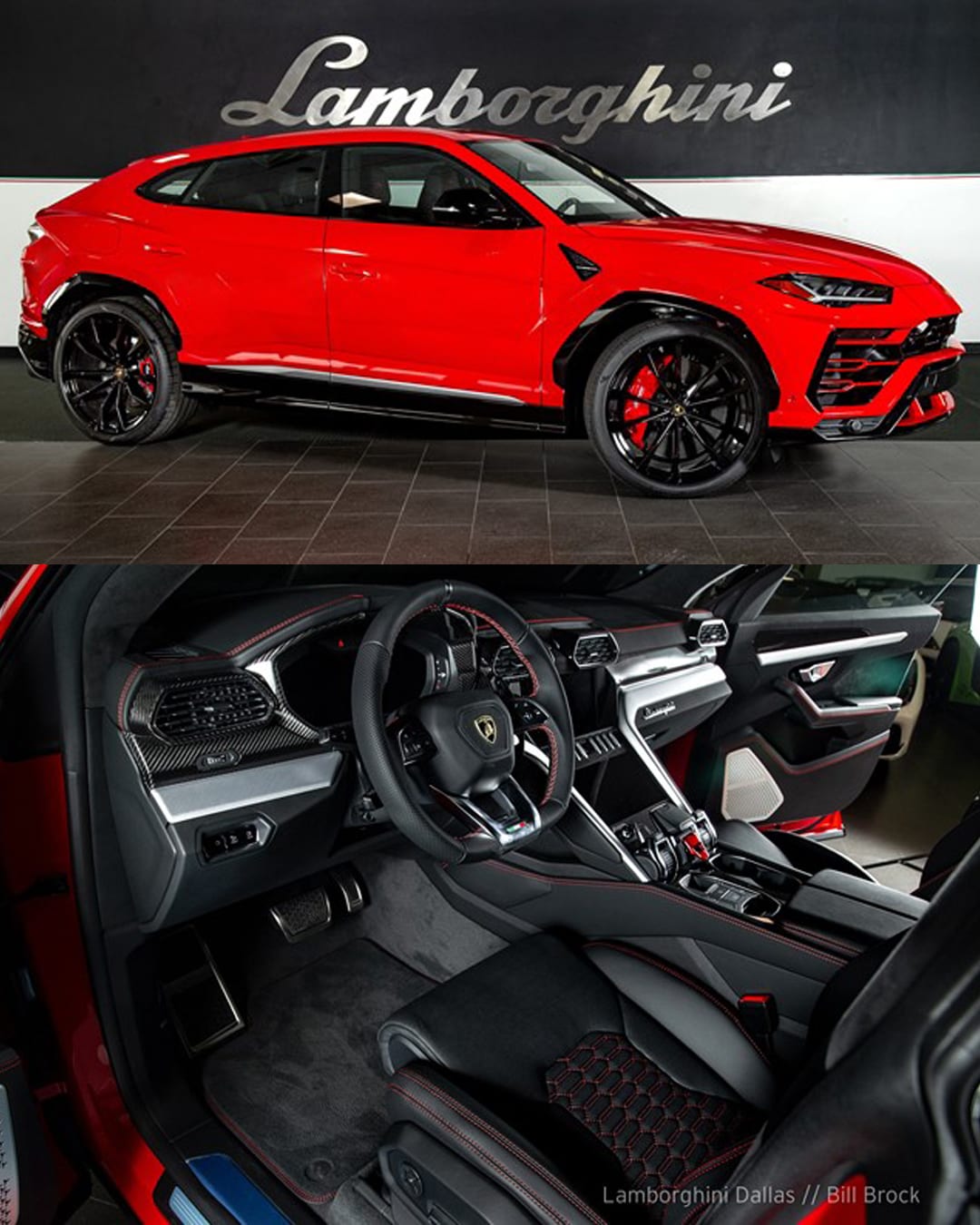 This Lamborghini Urus is the right color for many enthusiasts. 