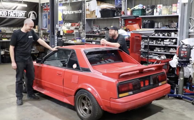 The Skid Factory Take On An Early Toyota MR2 Restoration Project…Begrudgingly, It Seems!