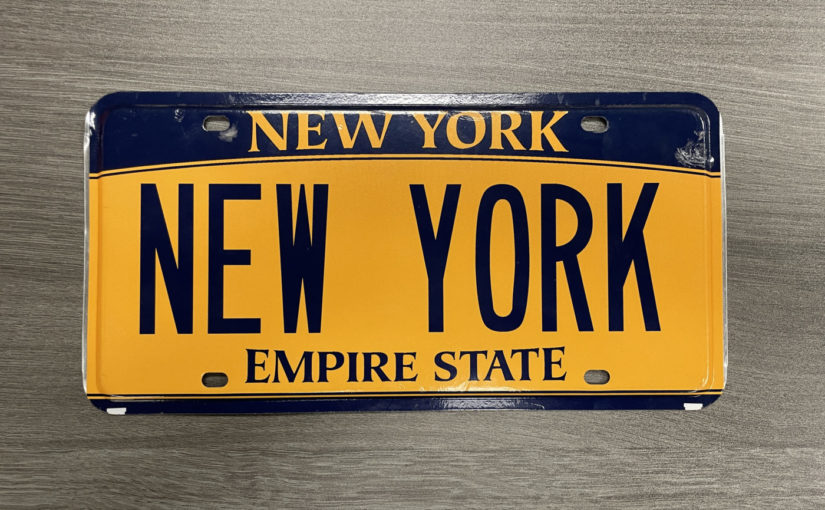 Here’s How the Only ‘New York’ New York License Plate Can Be Yours
