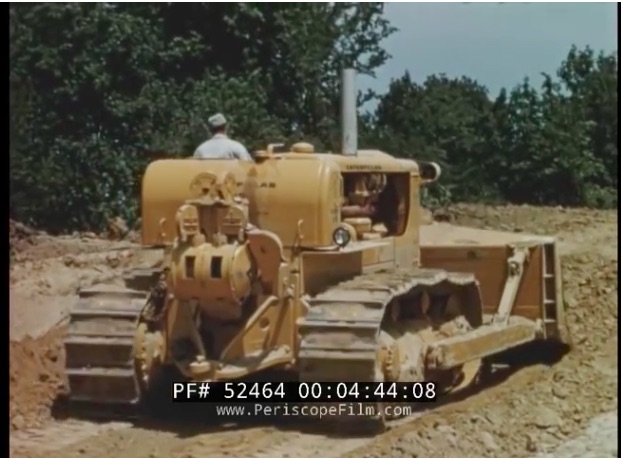 There Once Were Giants: This 1950s Video Showing Off The New Caterpillar D9 Shows The Beginning Of Massive Earthmovers